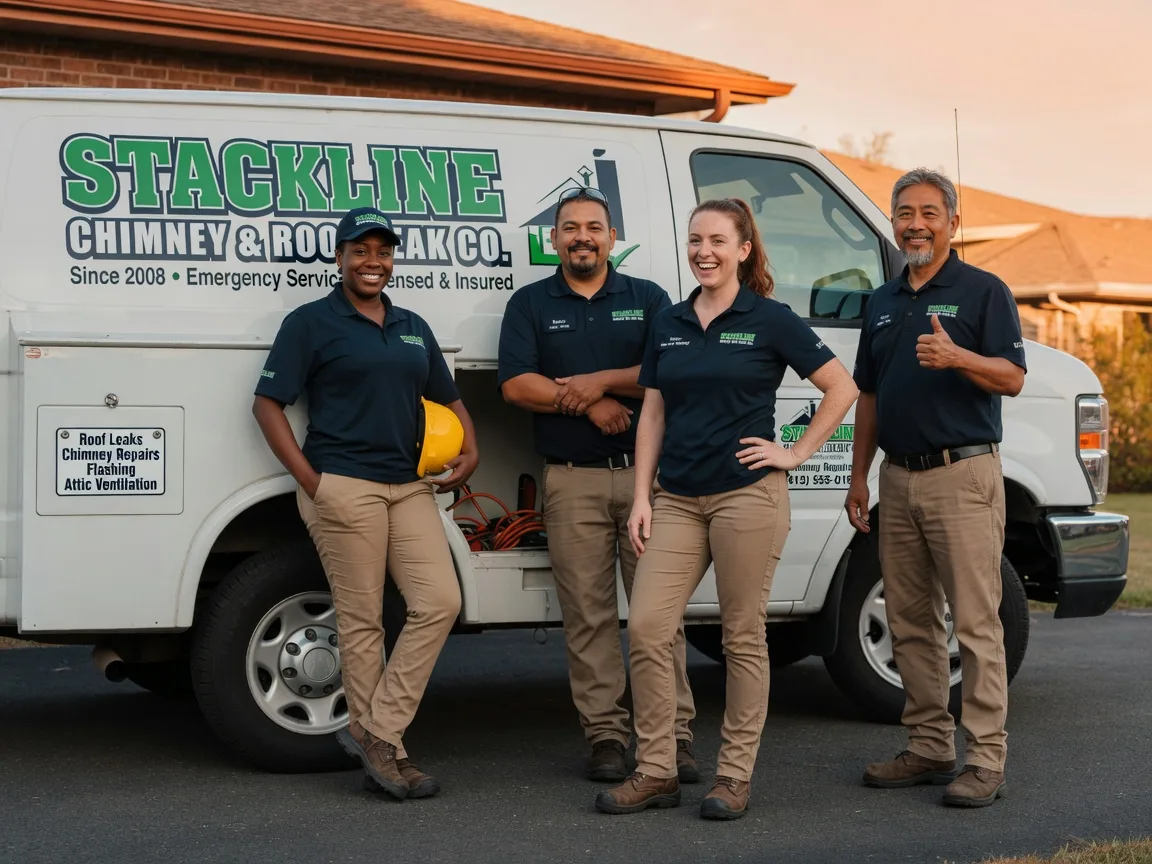 Chimney flashing repair company in Winston, GA